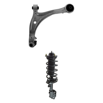 TRQ® - Front Passenger Side Strut and Control Arm Kit