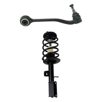 TRQ® - Front Driver Side Strut and Control Arm Kit