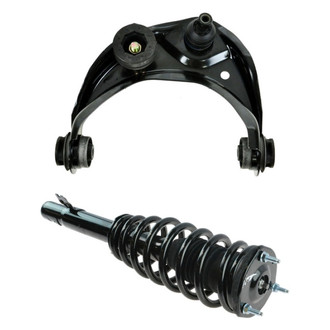 TRQ® - Front Driver Side Strut and Control Arm Kit
