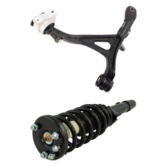 TRQ® - Front Driver Side Strut and Control Arm Kit