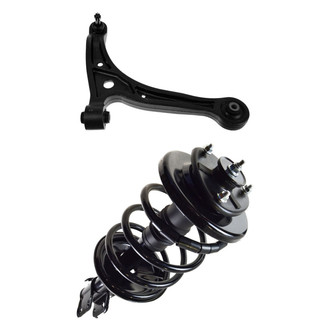 TRQ® - Front Passenger Side Strut and Control Arm Kit