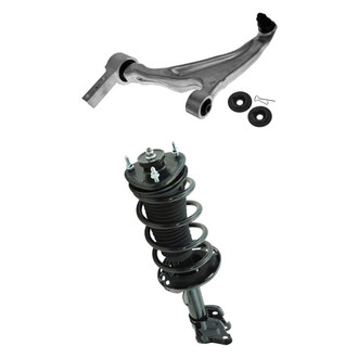 TRQ® - Front Strut and Control Arm Kit