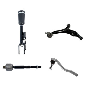 TRQ® - Front Driver Side Strut with Control Arm and Tie Rod End Kit