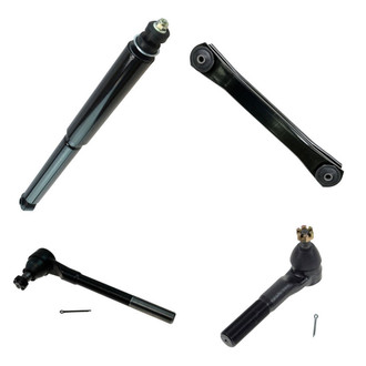 TRQ® - Front Shock Absorber with Control Arm and Tie Rod End Kit