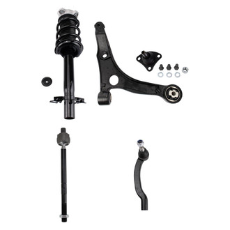 TRQ® - Front Driver Side Strut with Control Arm and Tie Rod End Kit