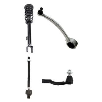TRQ® - Front Driver Side Strut with Control Arm and Tie Rod End Kit