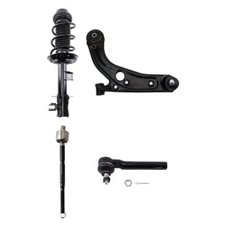 TRQ® - Front Driver Side Strut with Control Arm and Tie Rod End Kit