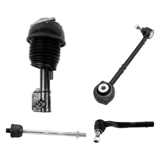 TRQ® - Front Passenger Side Strut with Control Arm and Tie Rod End Kit