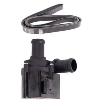 TRQ® - Electric Engine Coolant Water Pump and Serpentine Belt Kit