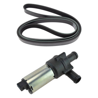 TRQ® - Electric Engine Water Pump and Serpentine Belt Kit