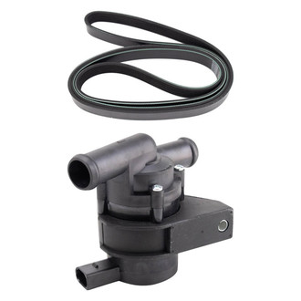 TRQ® - Engine Auxiliary Water Pump and Serpentine Belt Kit
