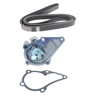 TRQ® - Engine Water Pump and Serpentine Belt Kit