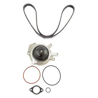 TRQ® - Engine Water Pump and Serpentine Belt Kit