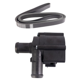 TRQ® - Engine Water Pump and Serpentine Belt Kit