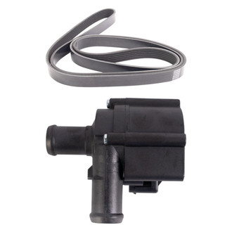 TRQ® - Engine Coolant Water Pump and Serpentine Belt Kit