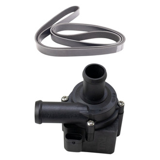 TRQ® - Electric Engine Water Pump and Serpentine Belt Kit