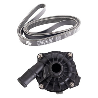 TRQ® - Engine Water Pump and Serpentine Belt Kit