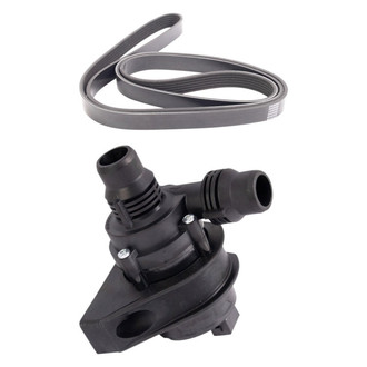 TRQ® - Engine Water Pump and Serpentine Belt Kit