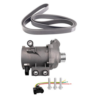 TRQ® - Engine Water Pump and Serpentine Belt Kit