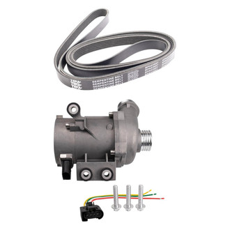TRQ® - Engine Water Pump and Serpentine Belt Kit