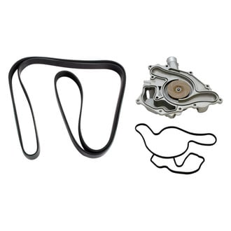TRQ® - Engine Water Pump and Serpentine Belt Kit