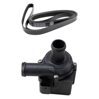 TRQ® - Electric Engine Water Pump and Serpentine Belt Kit