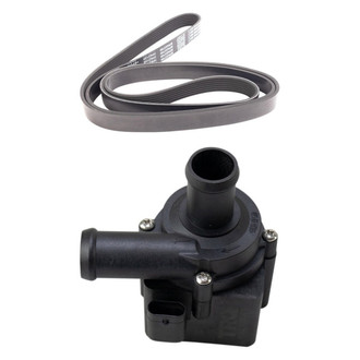 TRQ® - Electric Engine Water Pump and Serpentine Belt Kit