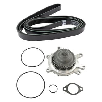 TRQ® - Engine Water Pump and Serpentine Belt Kit
