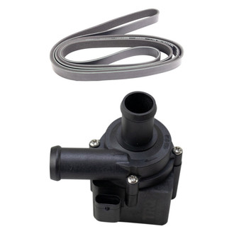 TRQ® - Electric Engine Water Pump and Serpentine Belt Kit