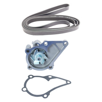 TRQ® - Engine Water Pump and Serpentine Belt Kit
