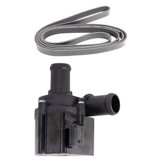 TRQ® - Electric Engine Water Pump and Serpentine Belt Kit