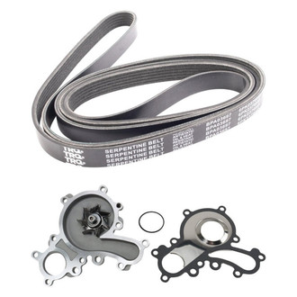 TRQ® - Engine Water Pump and Serpentine Belt Kit