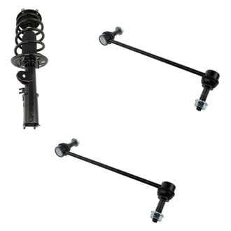 TRQ® - Front Driver Side Complete Strut Assembly and Stabilizer Bar Link Kit