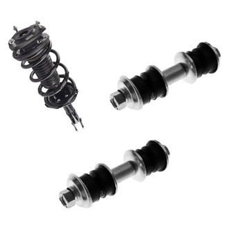 TRQ® - Front Driver Side Complete Strut Assembly and Stabilizer Bar Link Kit
