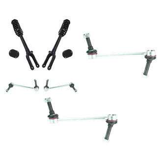 TRQ® - Front Complete Strut Assembly and Stabilizer Bar Link Kit