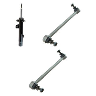 TRQ® - Front Driver Side Strut and Stabilizer Bar Link Kit