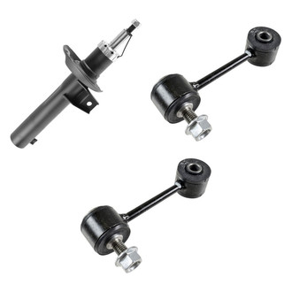 TRQ® - Front Driver Side Strut and Stabilizer Bar Link Kit