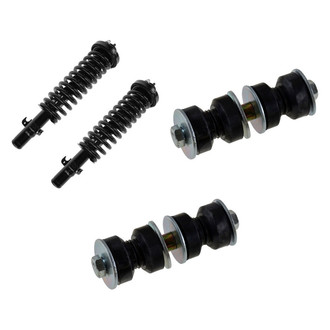 TRQ® - Front Driver Side Complete Strut Assembly and Stabilizer Bar Link Kit