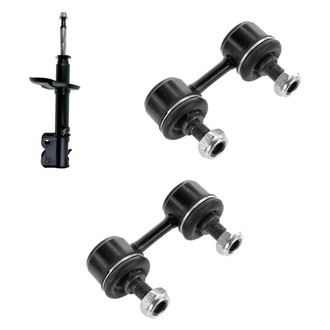TRQ® - Front Driver Side Strut and Stabilizer Bar Link Kit