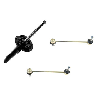TRQ® - Front Driver Side Strut and Stabilizer Bar Link Kit
