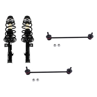 TRQ® - Front Driver Side Complete Strut Assembly and Stabilizer Bar Link Kit