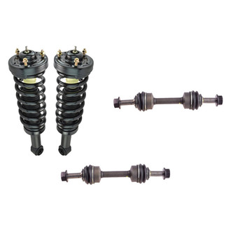 TRQ® - Front Driver Side Complete Strut Assembly and Stabilizer Bar Link Kit