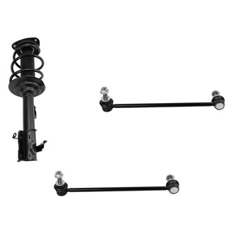 TRQ® - Complete Strut Assembly and Stabilizer Bar Link Kit