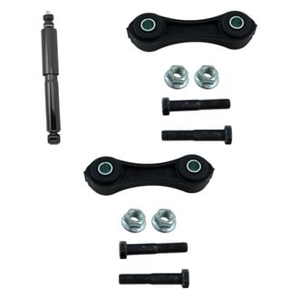 TRQ® - Front Driver Side Shock Absorber and Stabilizer Bar Link Kit