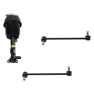 TRQ® - Front Driver Side Strut and Stabilizer Bar Link Kit