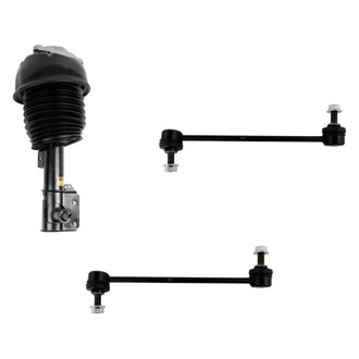 TRQ® - Front Driver Side Strut and Stabilizer Bar Link Kit