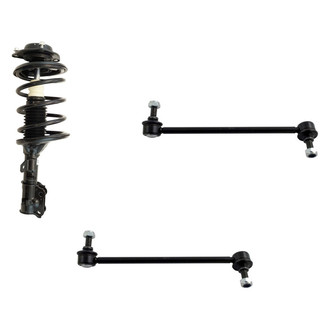TRQ® - Complete Strut Assembly and Stabilizer Bar Link Kit