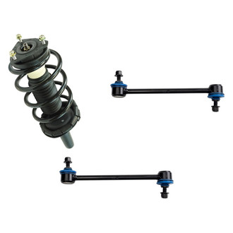 TRQ® - Complete Strut Assembly and Stabilizer Bar Link Kit
