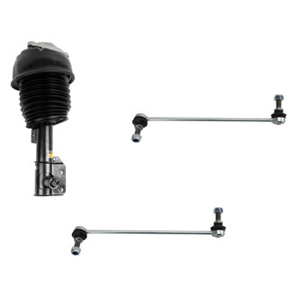 TRQ® - Front Driver Side Strut and Stabilizer Bar Link Kit