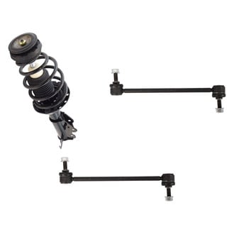 TRQ® - Front Driver Side Complete Strut Assembly and Stabilizer Bar Link Kit